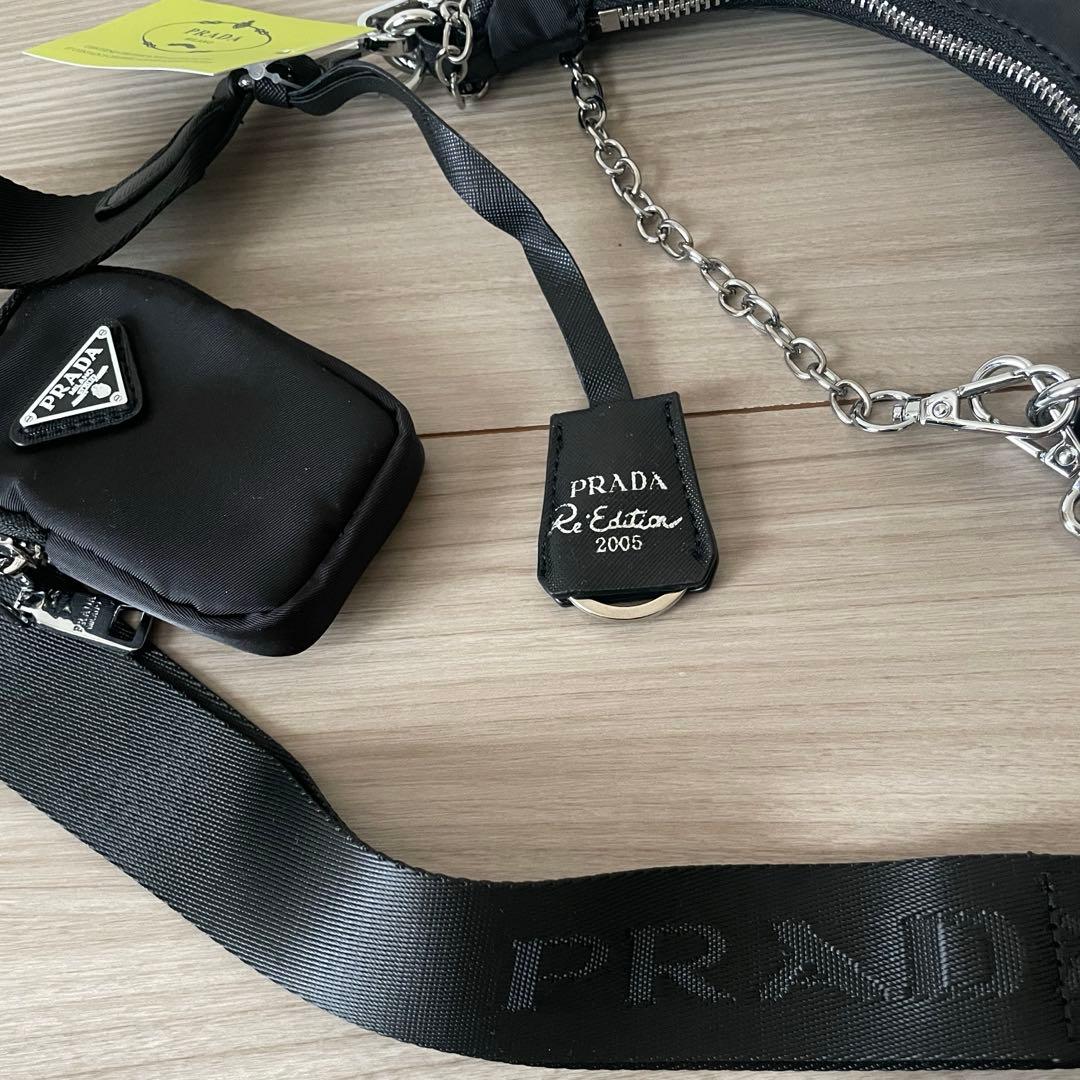 当日発送可】PRADA ノベルティ ショルダーバッグ チェーンバッグ