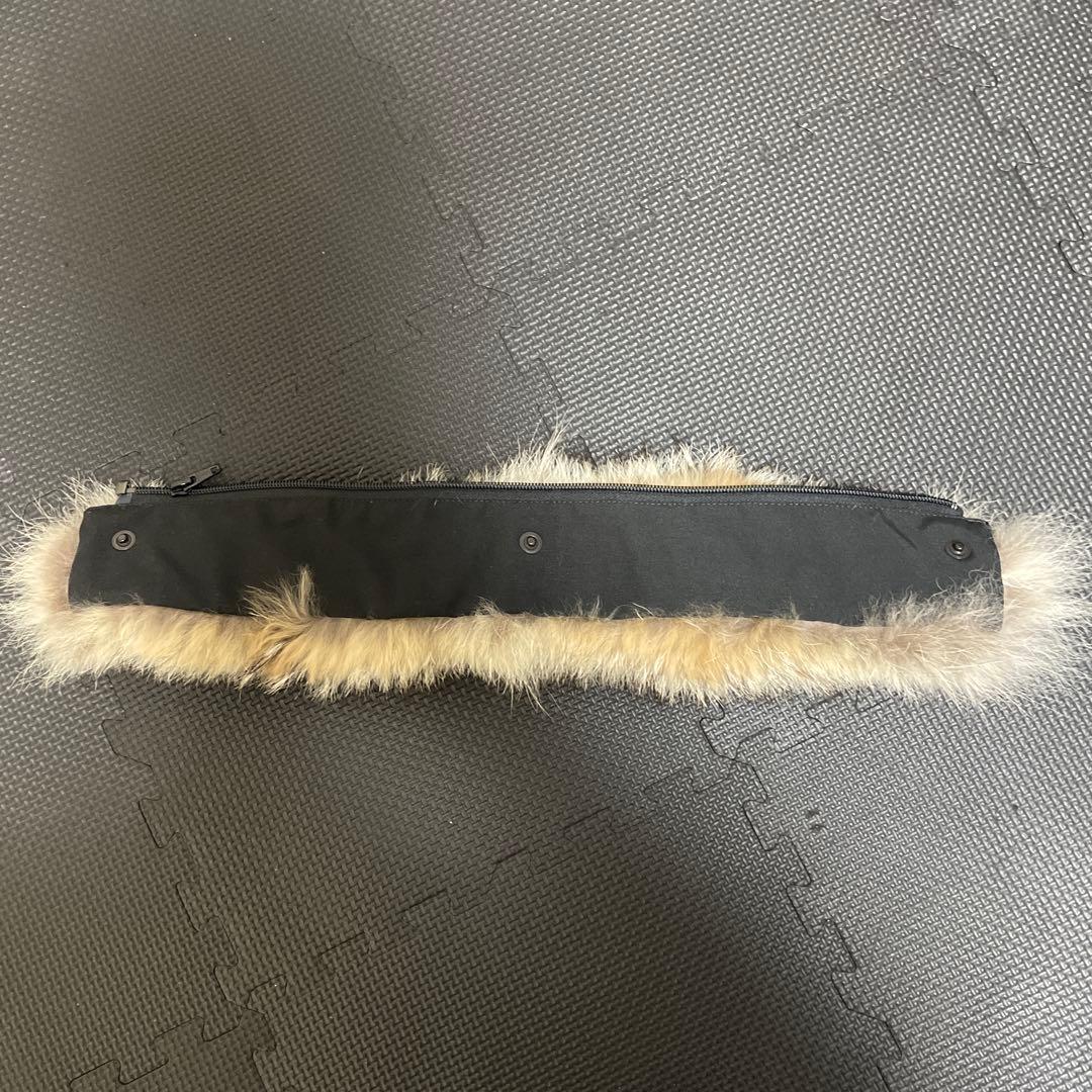 美品】カナダグース 純正コヨーテファー 交換用 リアルファー