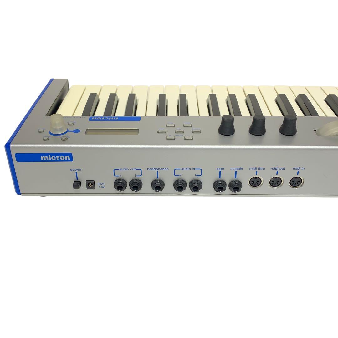 希少 限定カラー ALESIS MICRON シンセサイザー 動作確認済み 廃盤