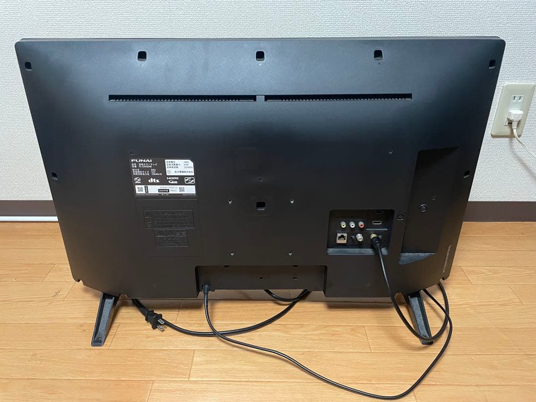 液晶カラーテレビ FUNAI 32インチ 2022 説明書あり