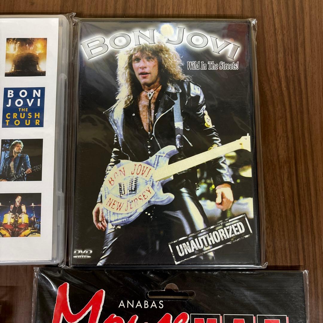 新品未使用品　ボンジョビ　DVD&CD&ミニカー&マウスマット