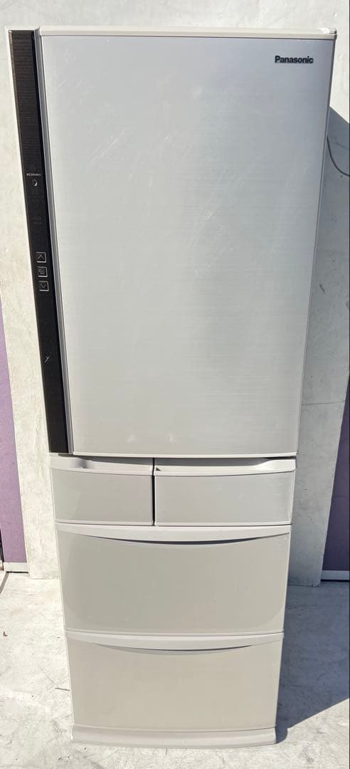 Panasonic 冷蔵庫 シルバー 2ドア Ag Clean 2017 年