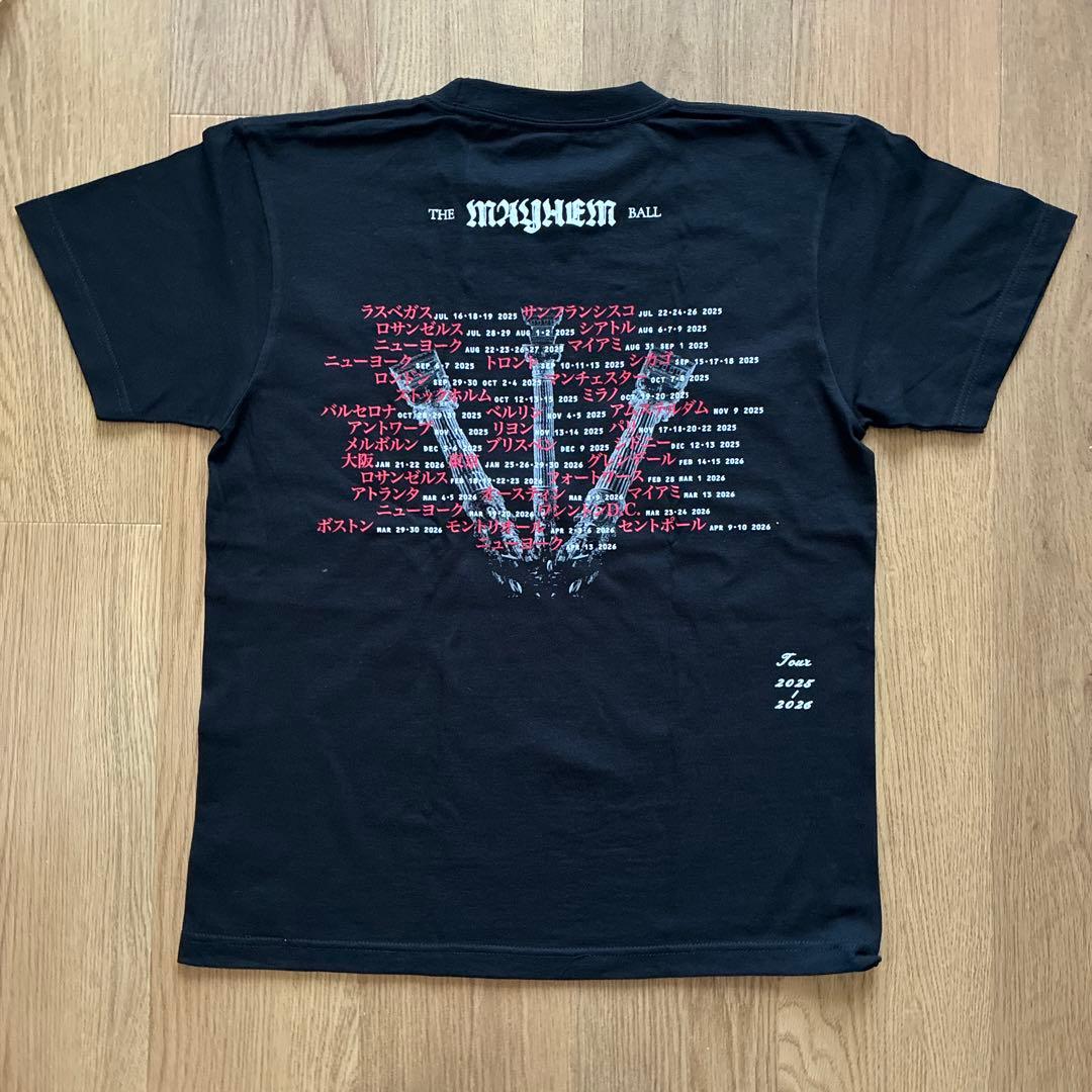 未使用品】レディー・ガガ MAYHEM 日本限定 踊るか死ぬか Tシャツ S