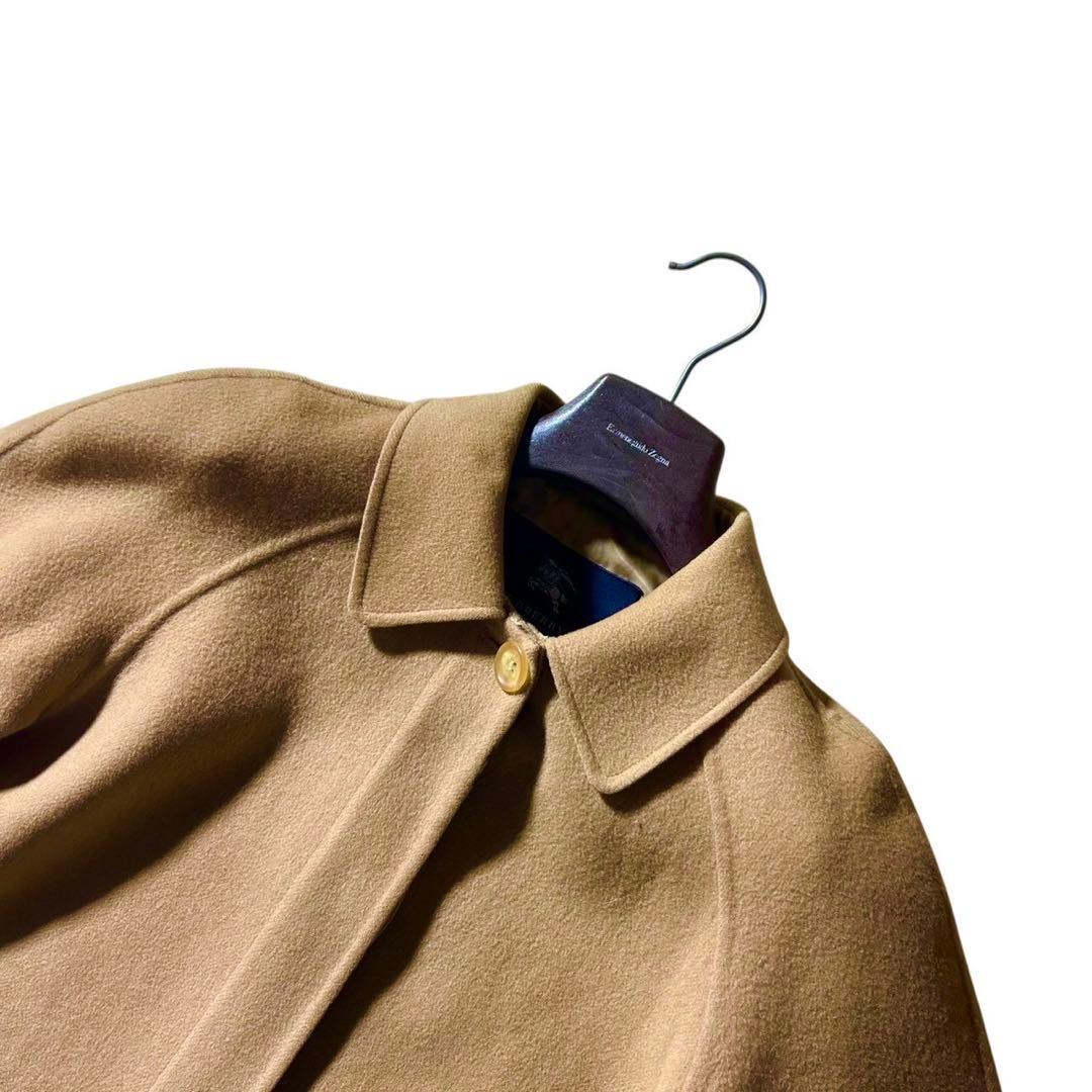 美品✨バーバリー カシミヤ ダブルフェイス ノバチェック コート 40