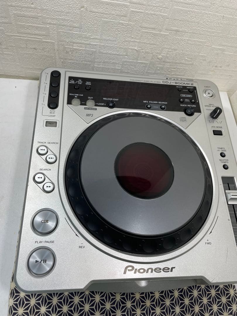 pioneer dj パイオニア CDJ-800mk2 レンズメンテナンス
