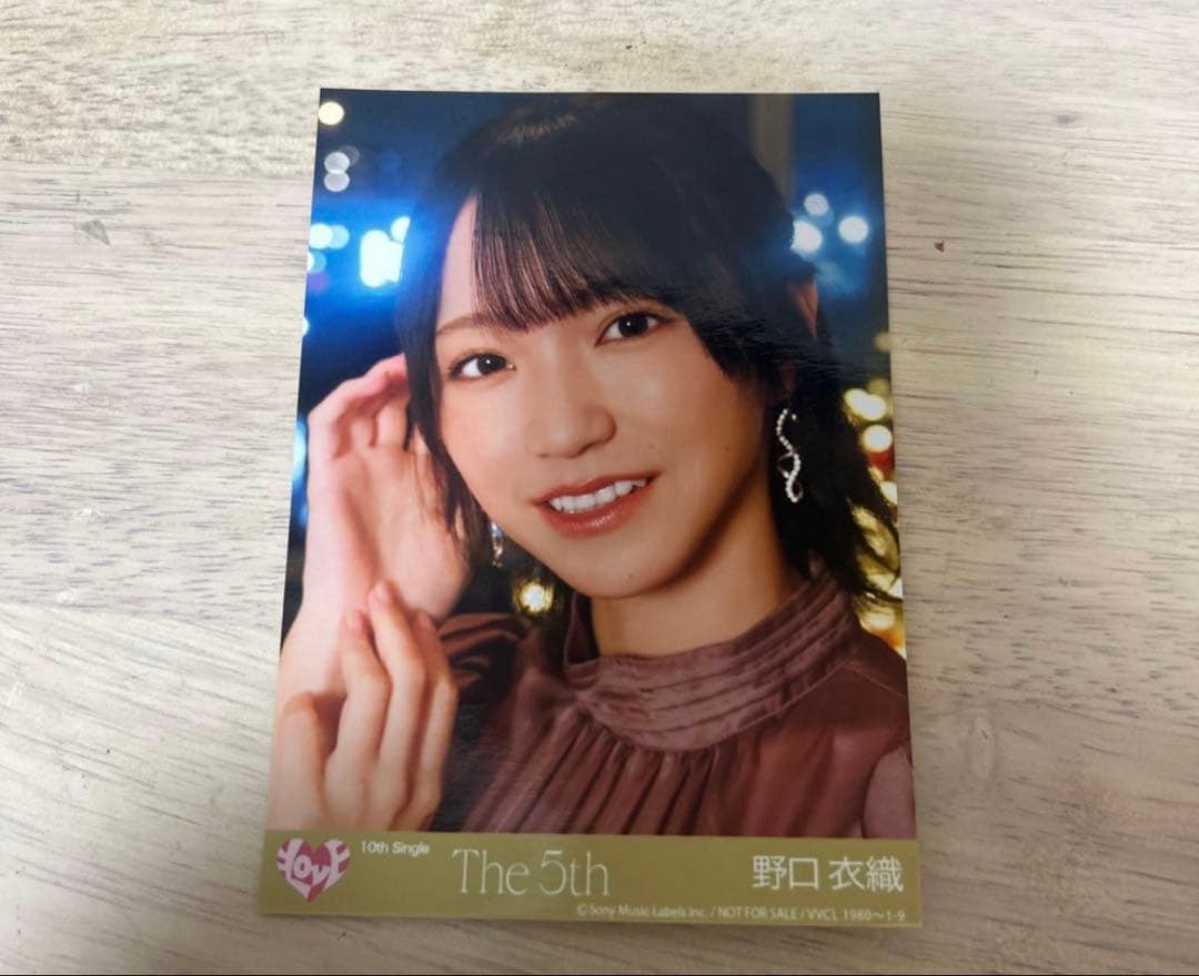 野口衣織 生写真 The 5th - メルカリ