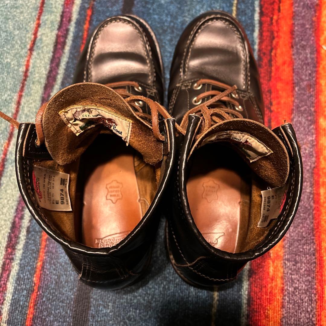 RED WING 9874 アイリッシュセッター　茶芯　27.5〜28.5cm