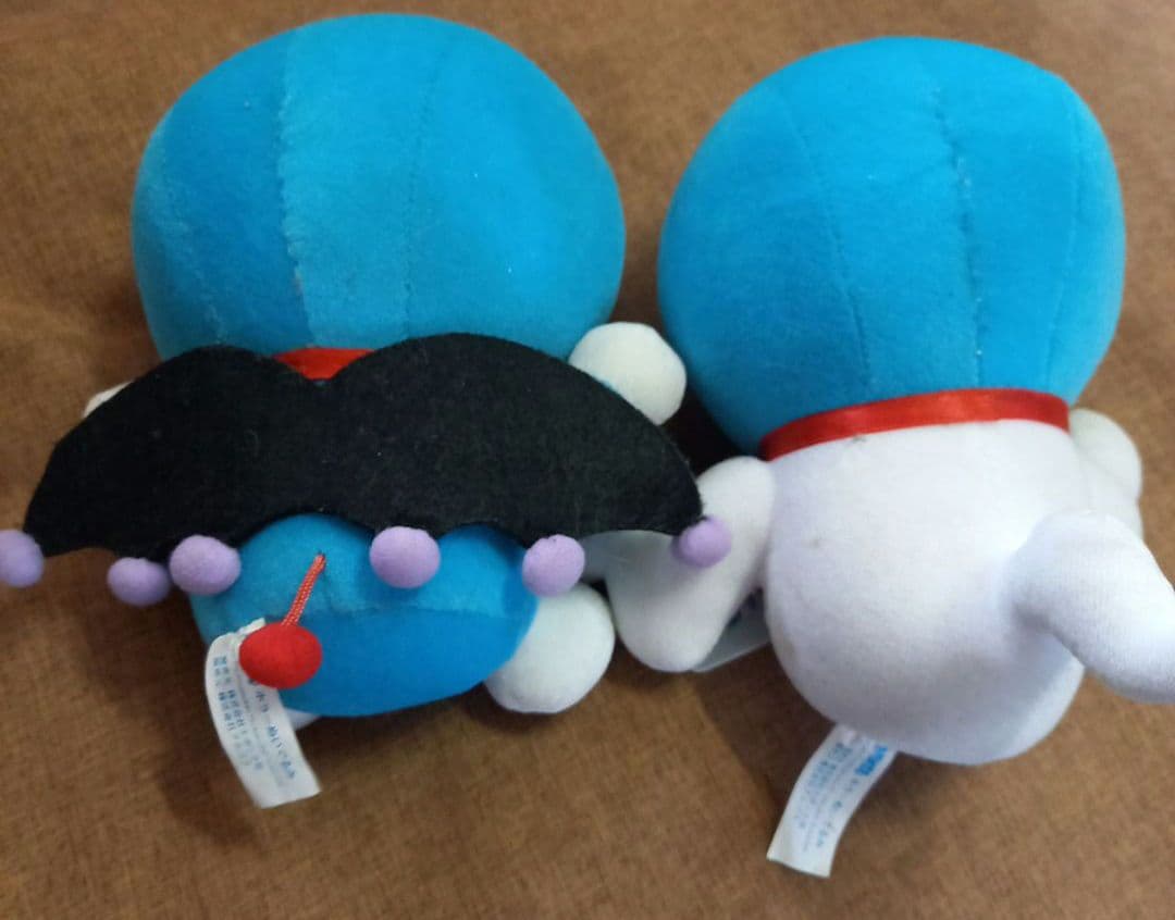 珍品☆レア☆ドラえもん♪ホラーぬいぐるみ☆3種4点セット