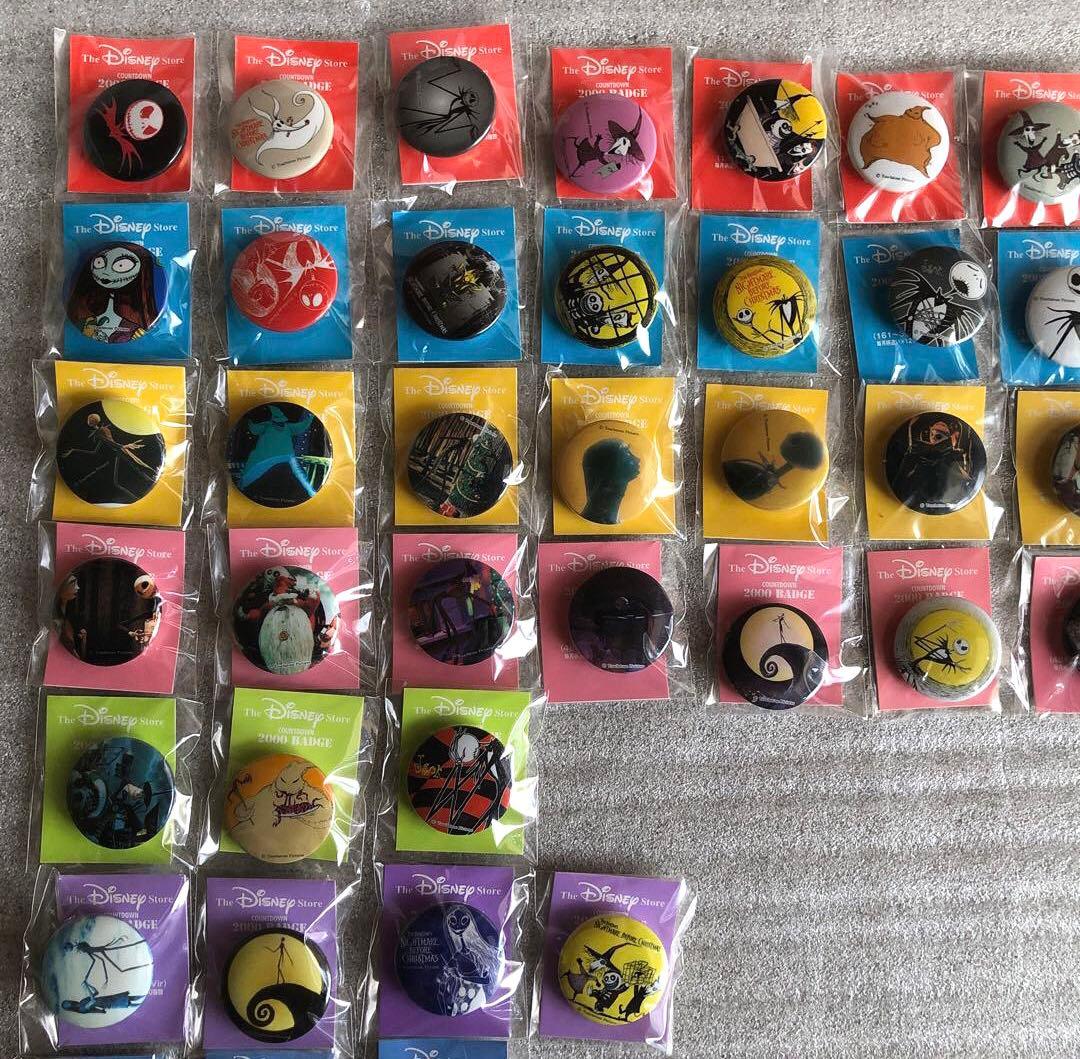 ナイトメアビフォアクリスマス カウントダウン バッチ 全88種セット