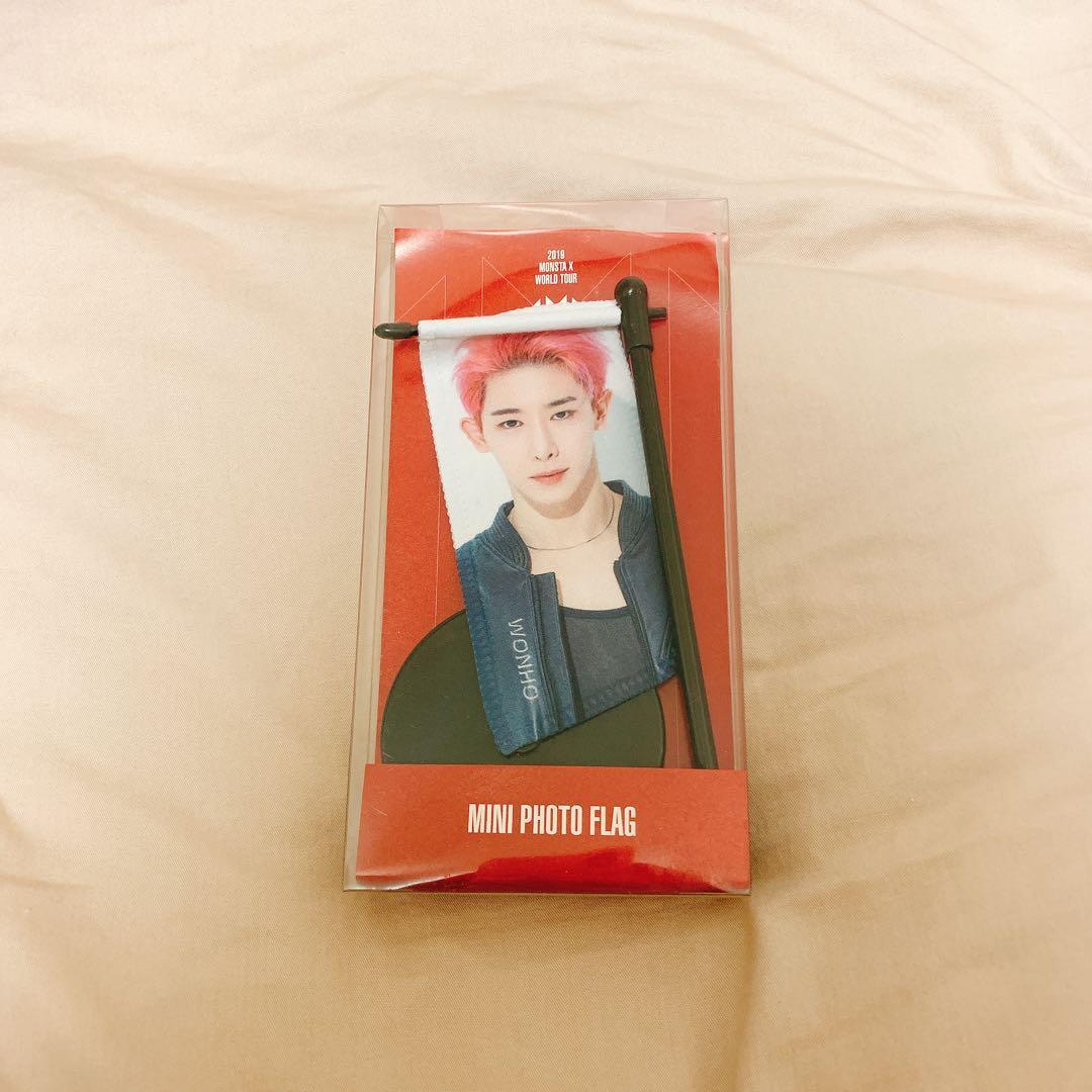 ミニフォトフラッグ WONHO 원호 ウォノ - メルカリ