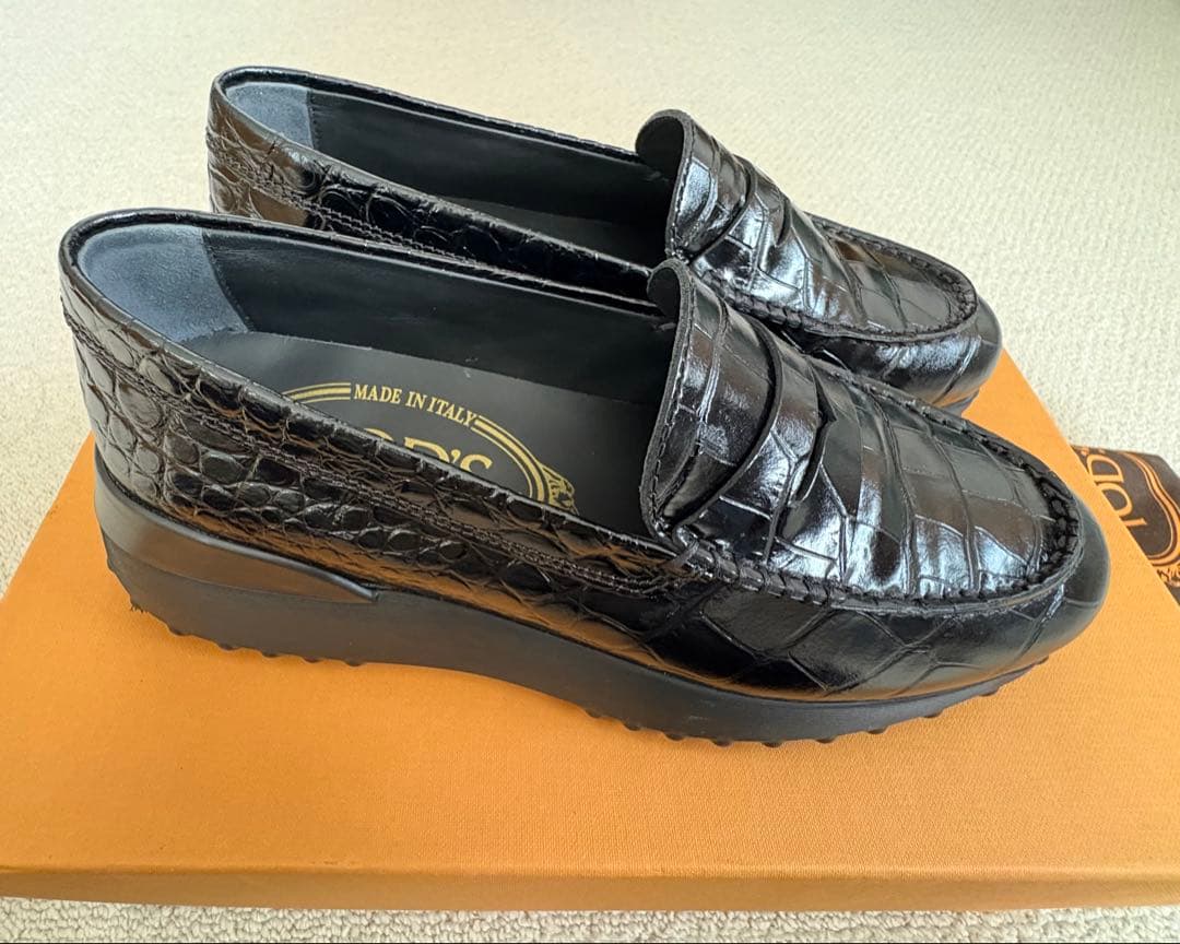 TOD'S トッズ BY ALBER ELBAZ 厚底 ローファー 34.5 - メルカリ