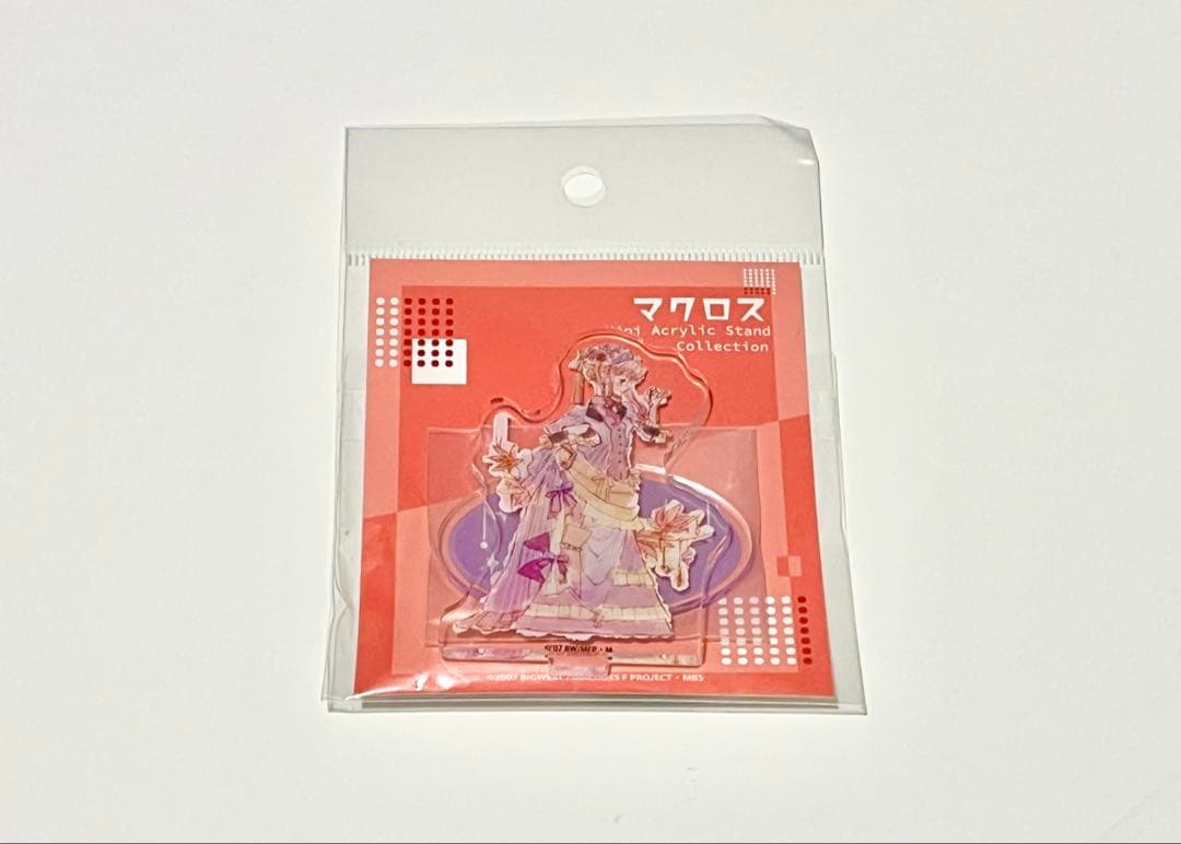 レア】 おしゃれまくろす 雪露繚乱 シェリル ミニアクリルスタンド