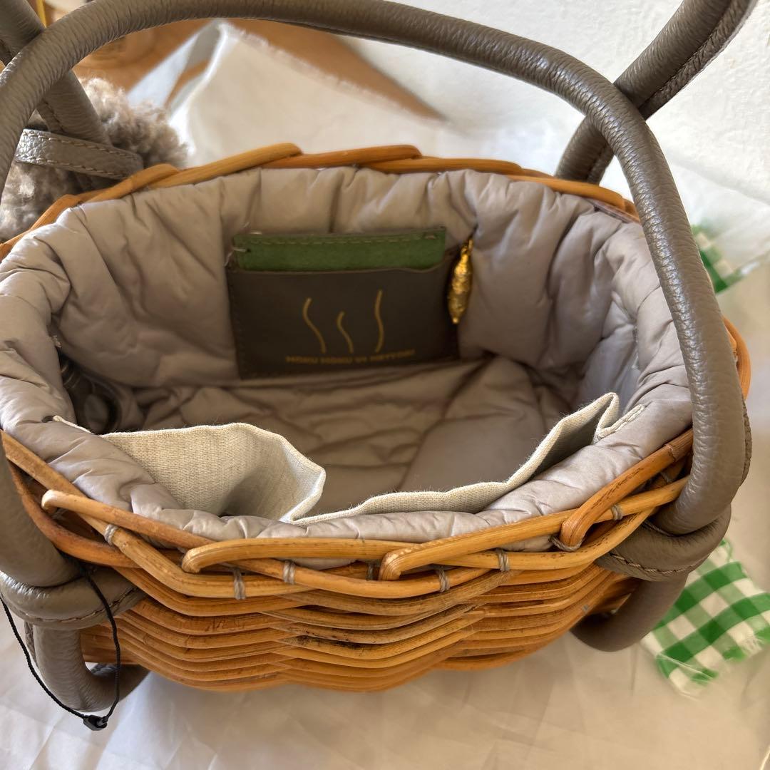 エバゴス フニュシュリンク スウィートPバスケット カシミヤ グレー