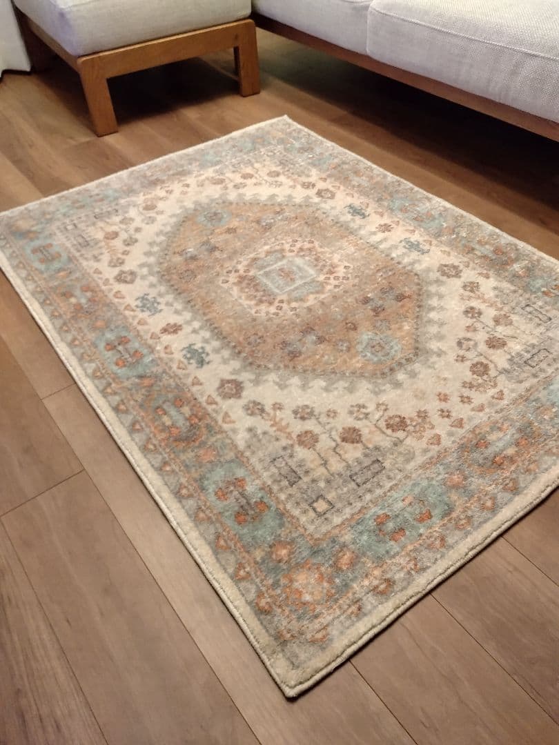 unico ASENA（アセナ） ラグ ベージュ/ 100×140cm - メルカリ