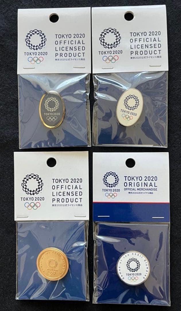 新品未開封品 東京2020公式ライセンスグッズ オリンピックピンバッチ