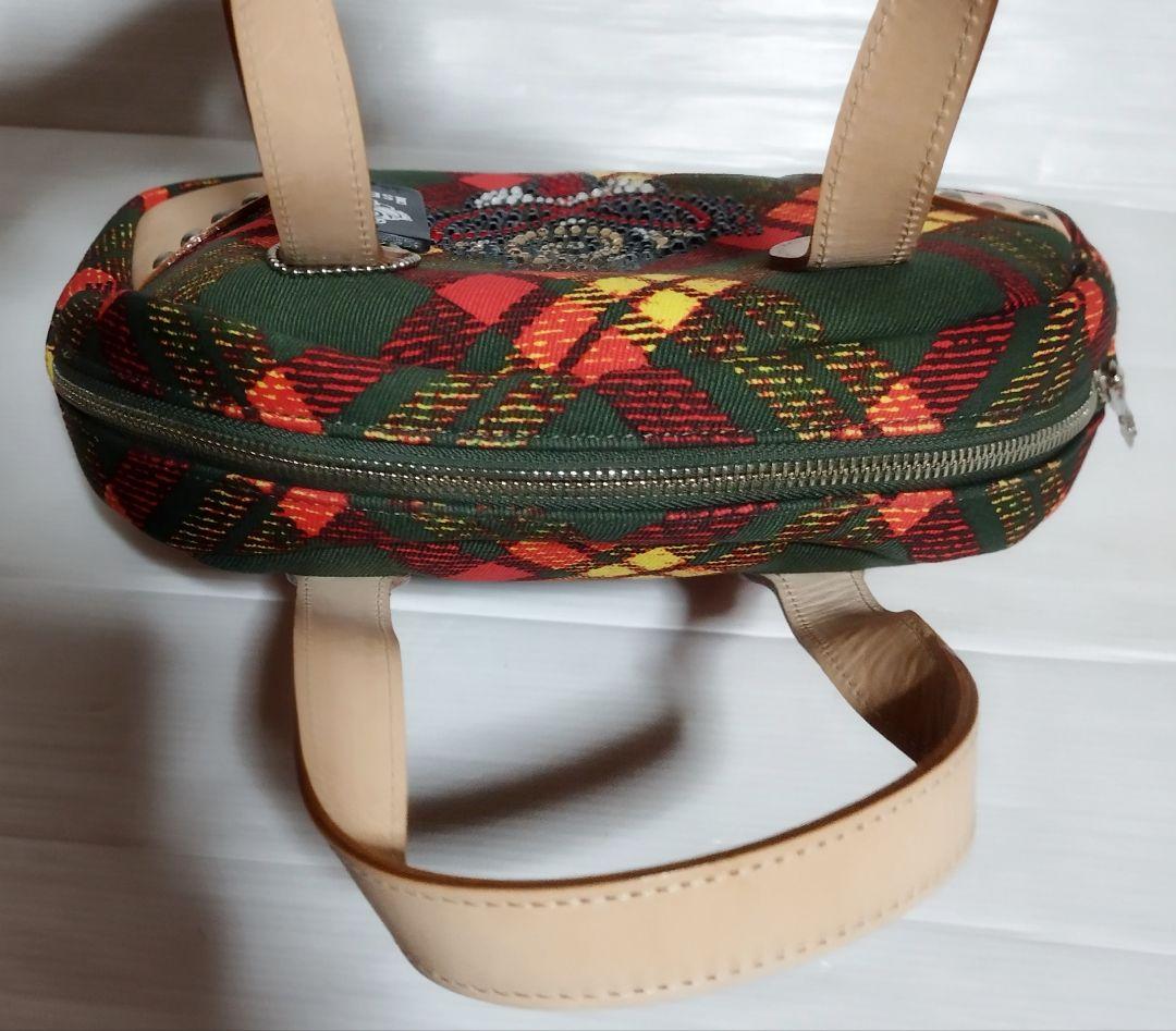 ヒステリックミニ×伊勢丹 ラインストーンロゴミニハンドバッグ