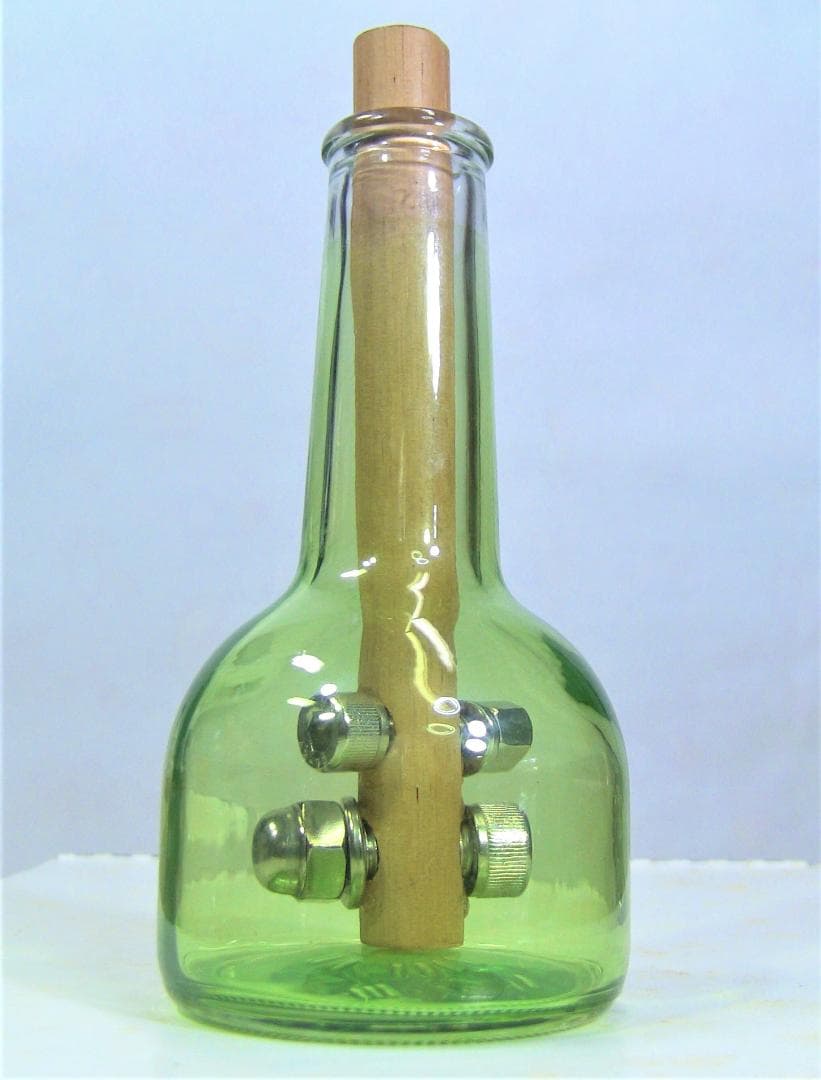 木の香1 瓶知恵の輪 SN0021 DIY] [Woodwork] [The Mystery of the Three Trees] [Puzzle Ring