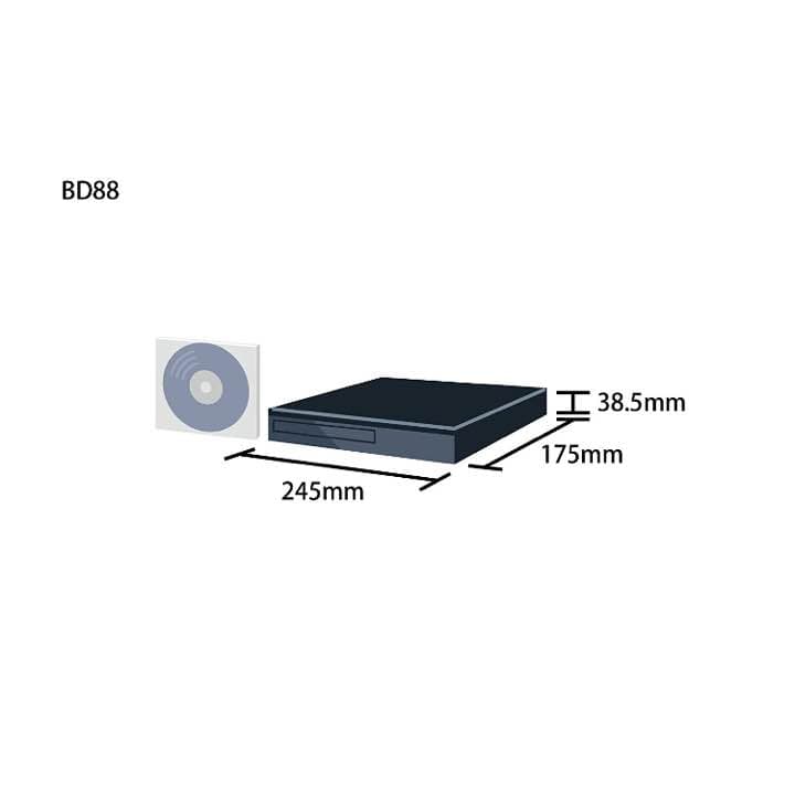 《パナソニック》ブルーレイディスクプレーヤー フルHD