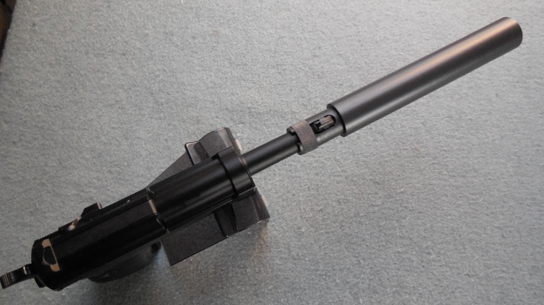 マルゼン ワルサーP38 ac41ガスガン専用 サイレンサー 差し込みワンロック