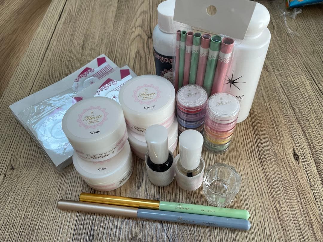 フルーリア ネイル検定1級 道具セット スカルプチュア アクリル