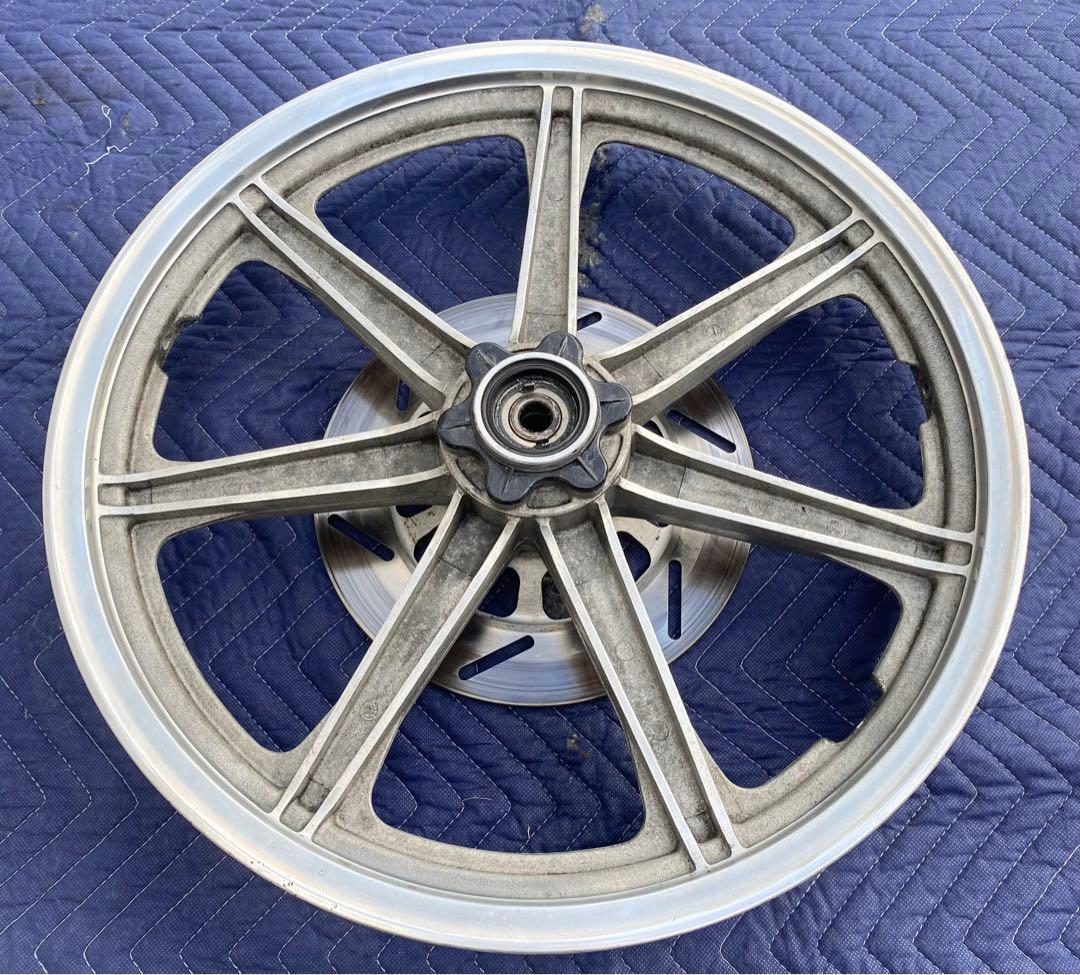 レア 初期型 19インチ SR400 SR500 キャストホイール 大八キャスト