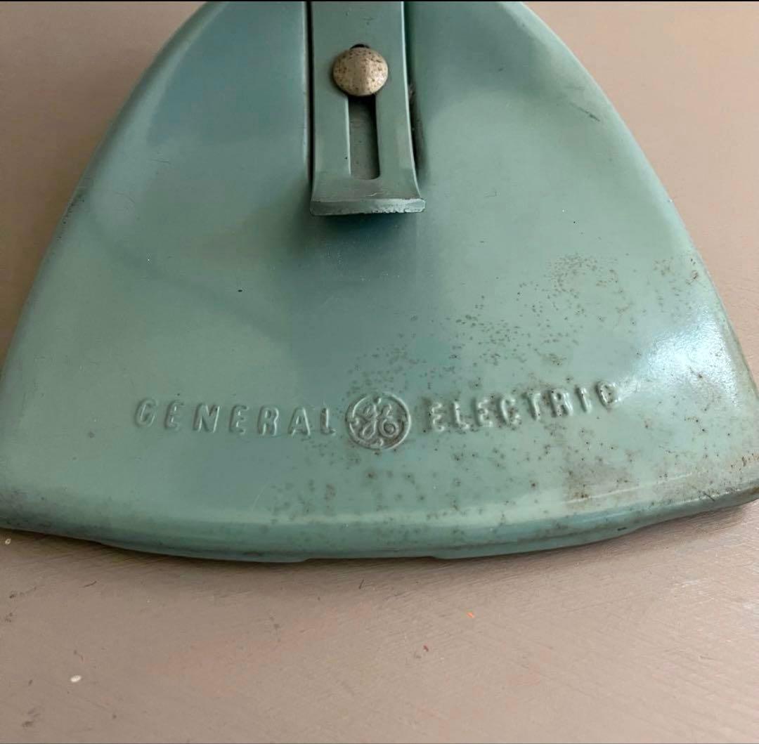レア！GE ゼネラルエレクトリック 扇風機 アクアブルー レトロ - メルカリ