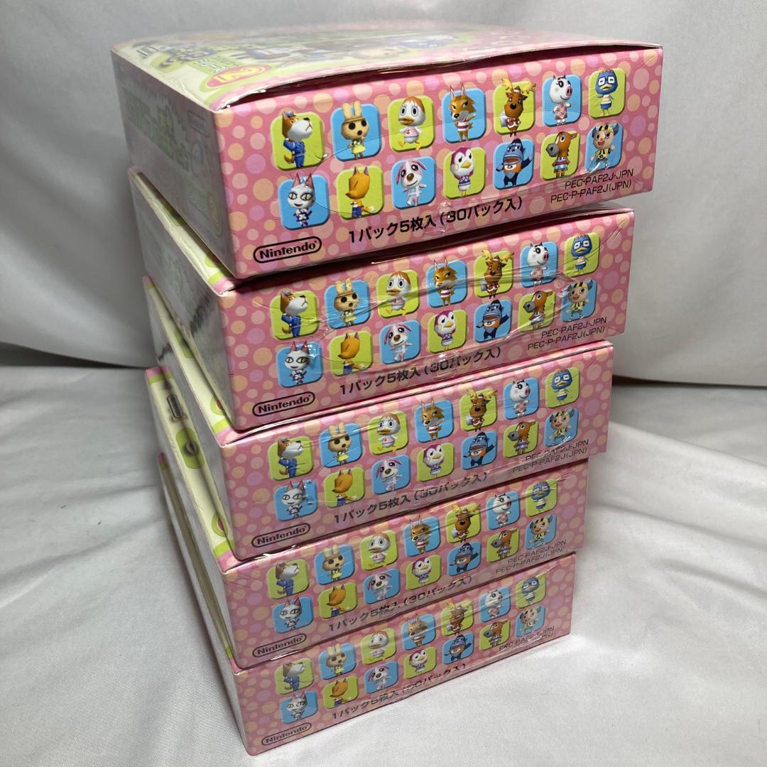 5BOX どうぶつの森+ カードe シリーズ2 新品 シュリンク付 任天堂 #6