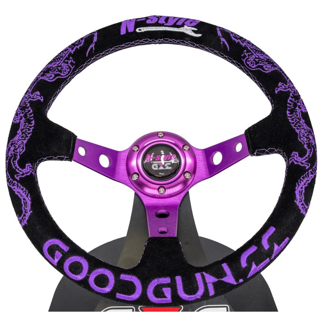 N-style Goodgun ステアリング ほぼ新品 中村直樹使用 L108665
