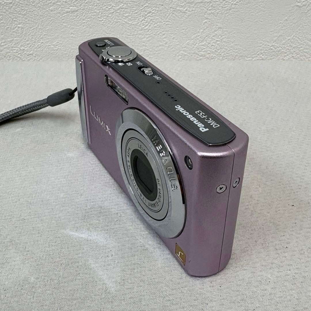 動作未確認】パナソニック LUMIX DMC-FS3 オールドコンデジ ピンク