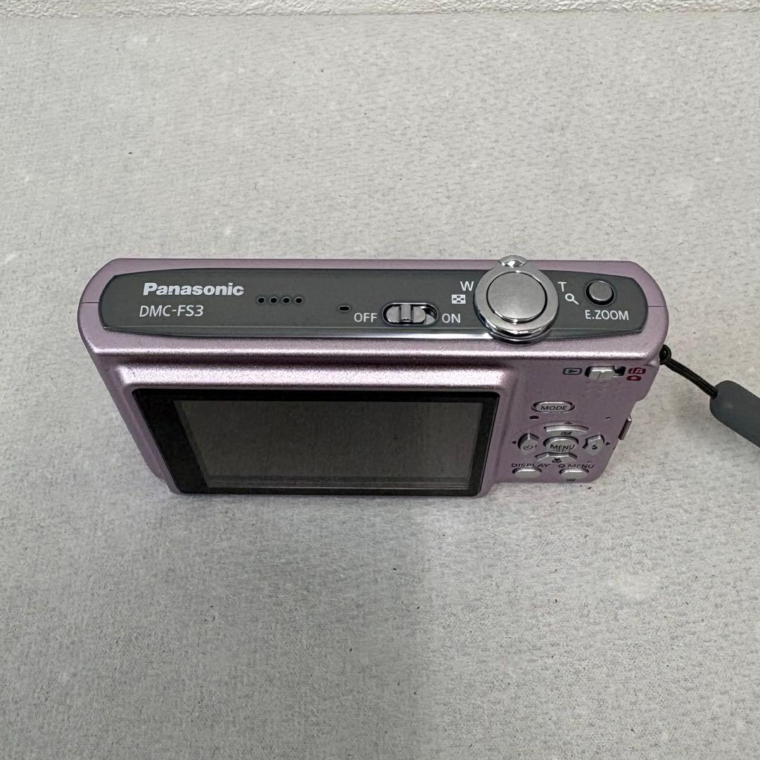 動作未確認】パナソニック LUMIX DMC-FS3 オールドコンデジ ピンク