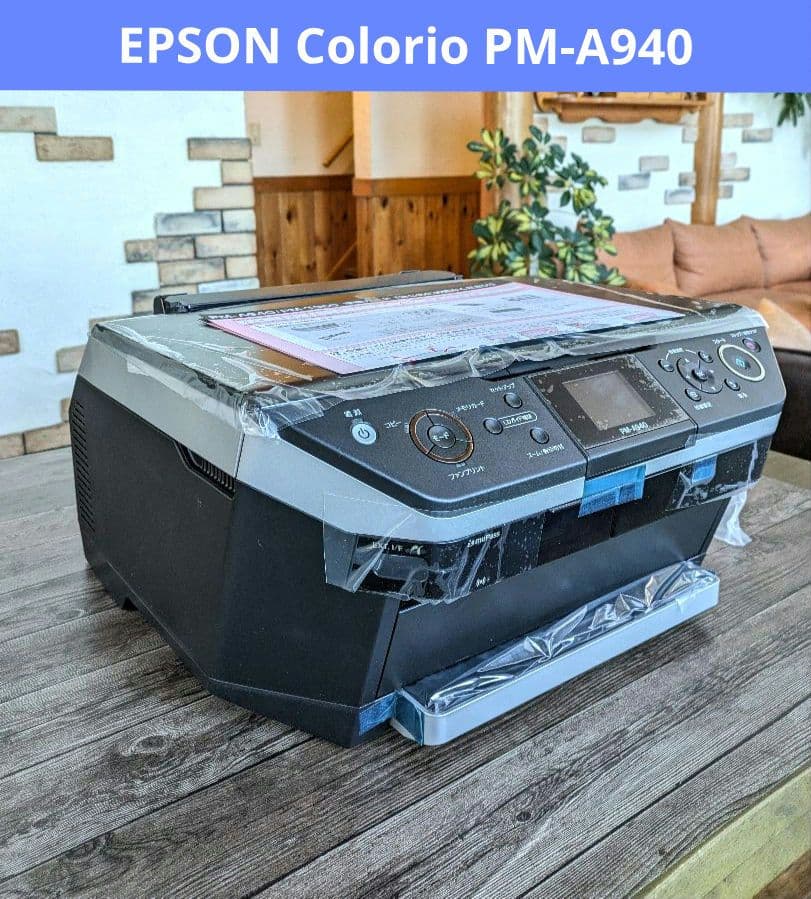 未使用　EPSON PM-A940 マルチフォトカラリオ 上部トレー割れあり 未使用 EPSON PM-A940 マルチフォトカラリオ 上部トレー割れあり