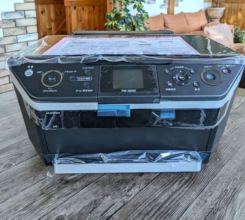 未使用 EPSON PM-A940 マルチフォトカラリオ 上部トレー割れあり