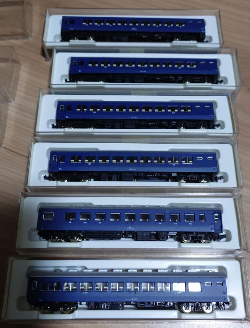 マイクロエース 国鉄10系軽量客車 11両セット （ブルー、茶）