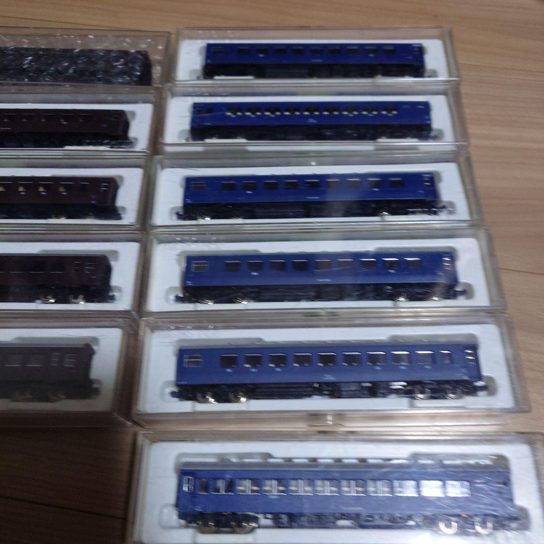 マイクロエース 国鉄10系軽量客車 11両セット （ブルー、茶）