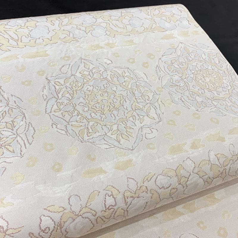 508my20◇川島織物 ふくれ織 横段 宝相華 唐草 本袋帯◇美品 - メルカリ