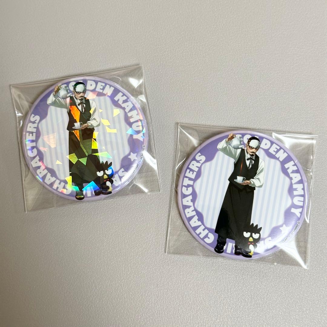 ゴールデンカムイ 鶴見篤四郎 缶バッジ カフェver. ホロ ノーマル