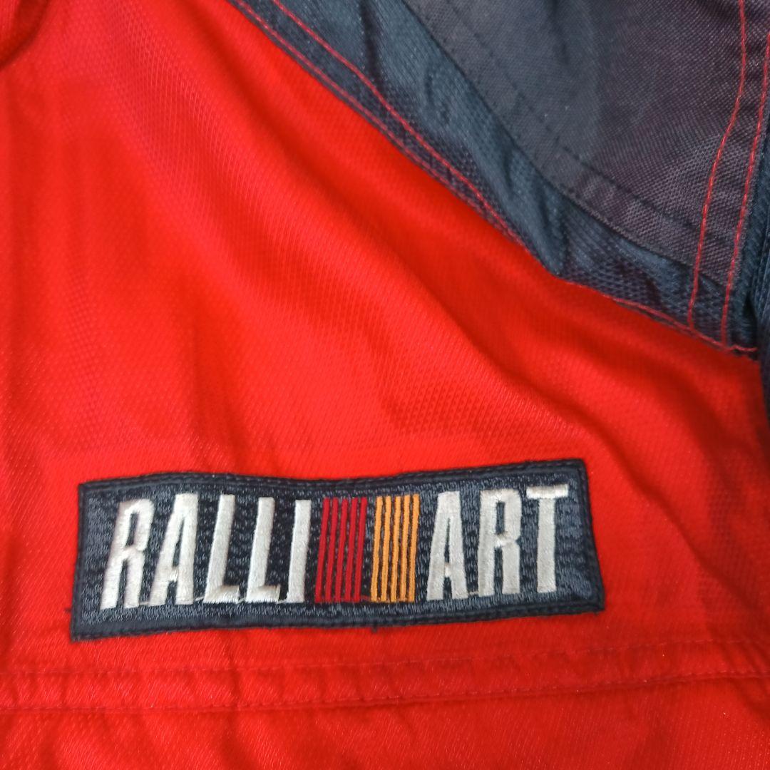 ✨美品✨ 三菱 ラリーアート ロゴ刺繍ワッペン ブルゾン ナイロン