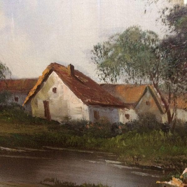 TAD様専用 F.RHODES作*肉筆 油彩画*直筆サイン入*美術風景画 - メルカリ