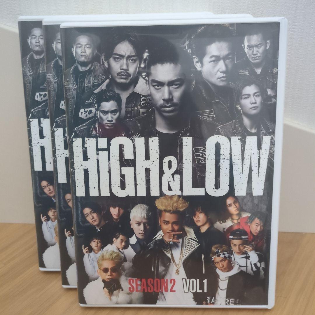 テレビ＆映画　HiGH&LOW シリーズ　レンタル落ち　全14巻セット
