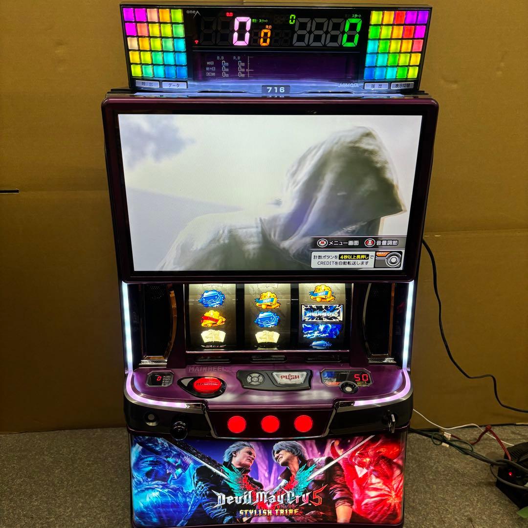 6号機 スマスロ デビルメイクライ5 実機 家庭用フルセット！ スマスロ デビルメイクライ5 | Slot Shop NIT