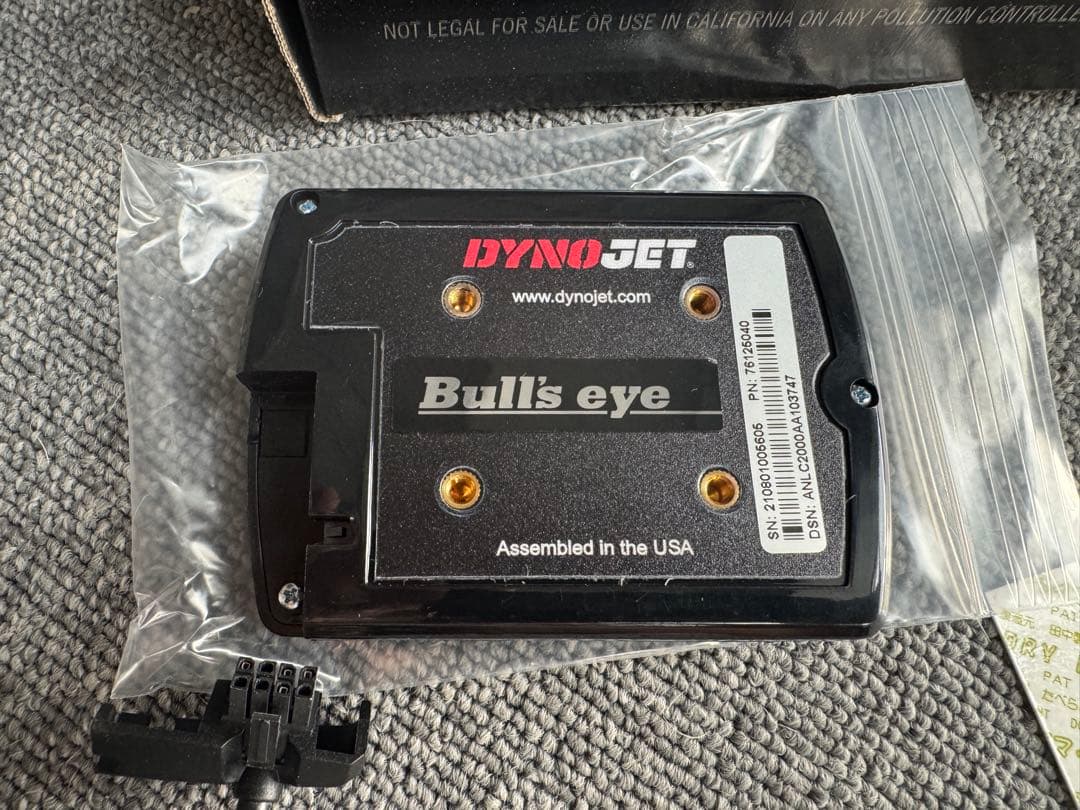 低価，新作登場 DYNOJET パワービジョンモニターと接続ケーブルセット