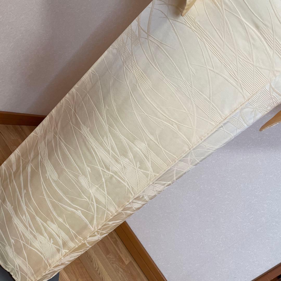 伊と幸謹製 優しい卵色の色無地 - メルカリ