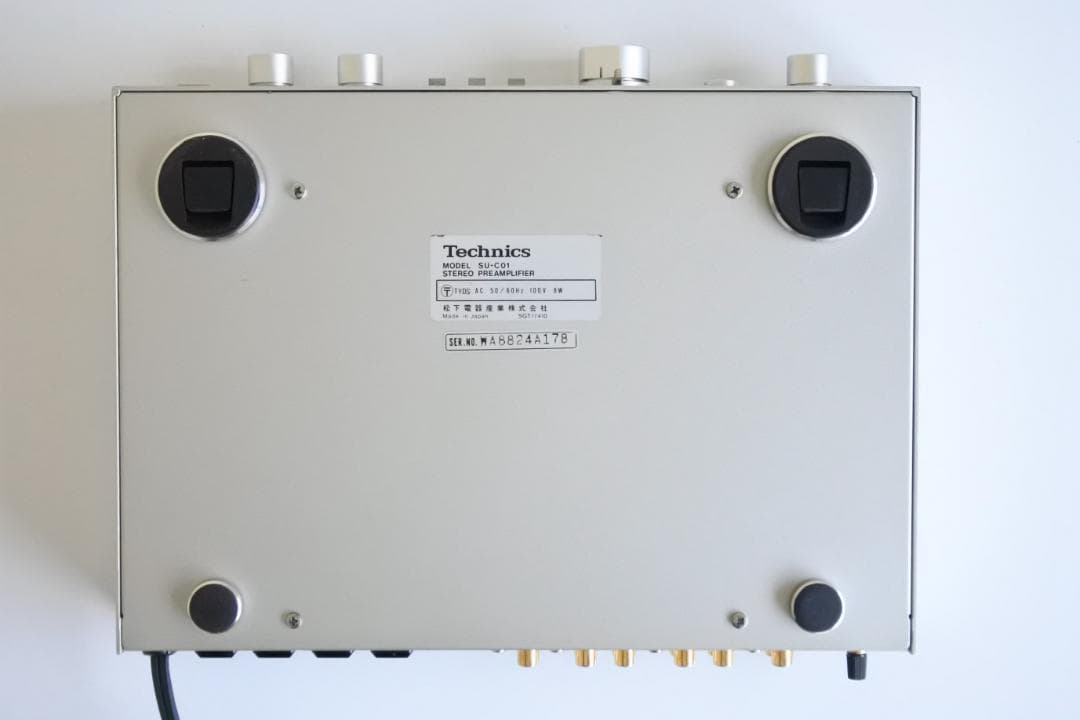 Technics SU-C01 プリアンプ オーバーホール済製品 正常動作品 - メルカリ