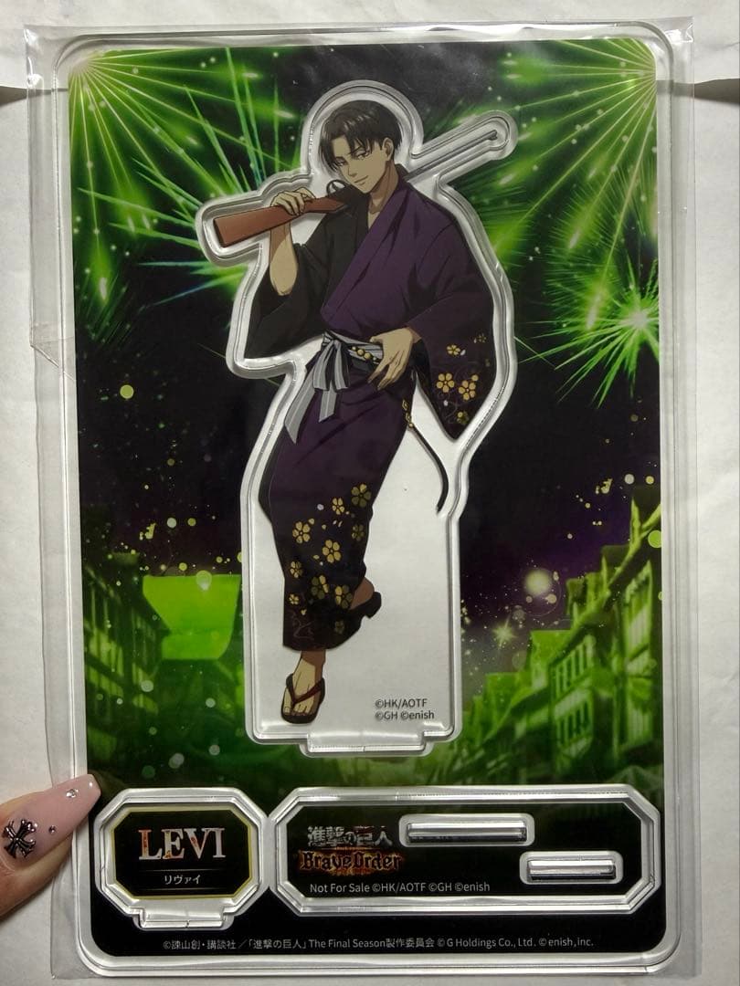 ブレオダ リヴァイ アクスタ 浴衣 和服 アクリルスタンド - メルカリ