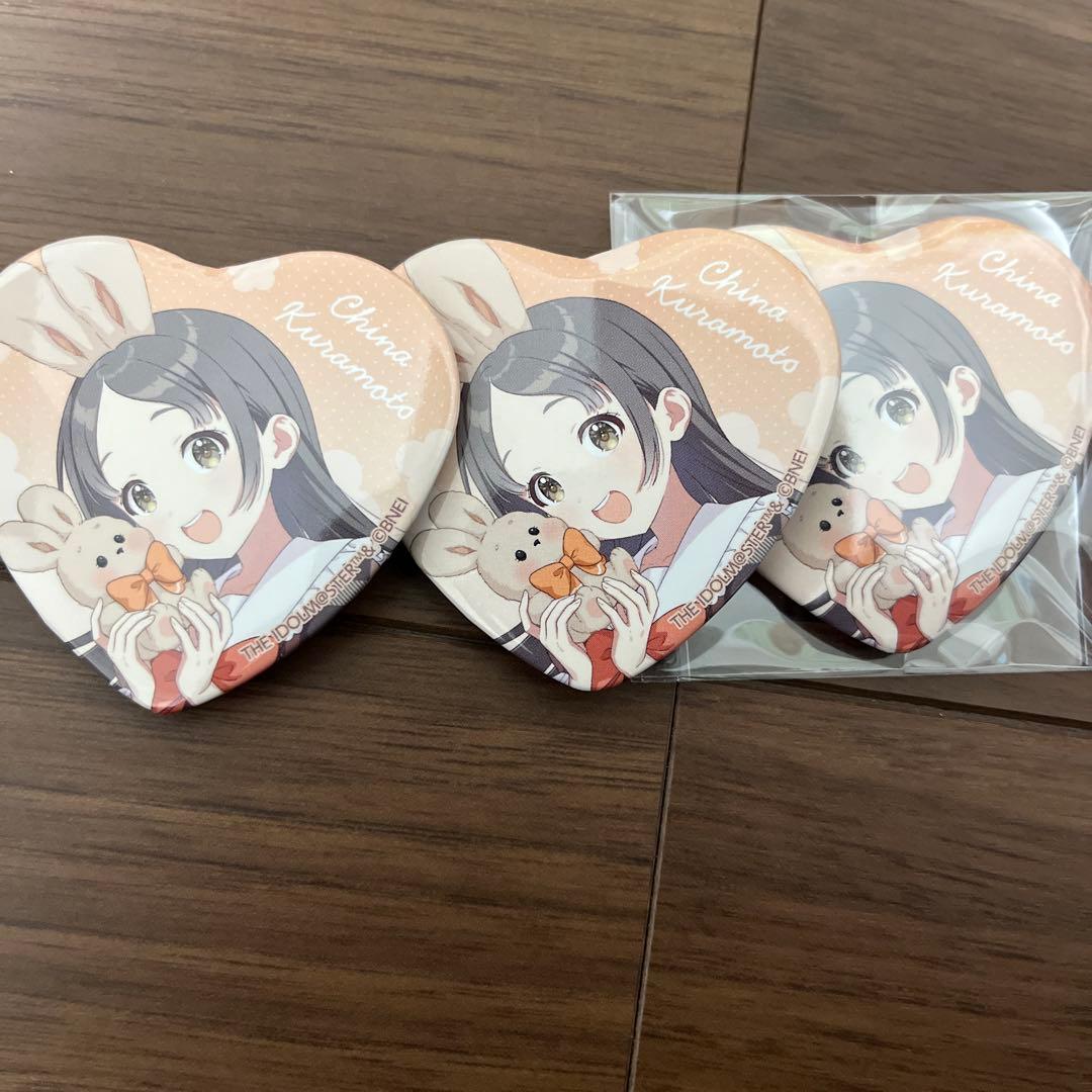 学マス GiGO 倉本千奈 Lady Rabbit ハート缶バッジ - メルカリ