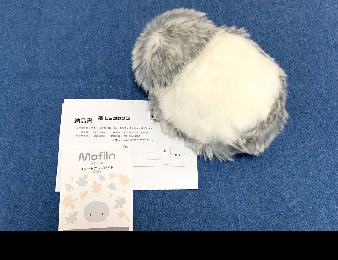 未使用に近い】Moflin シルバー PE-M10SR 付属品全てあり - メルカリ