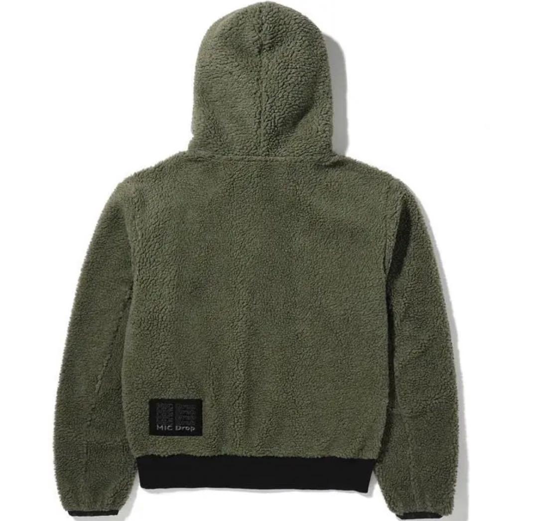 定価】BTS マイクドロップ mic drop ボア フーディ - メルカリ