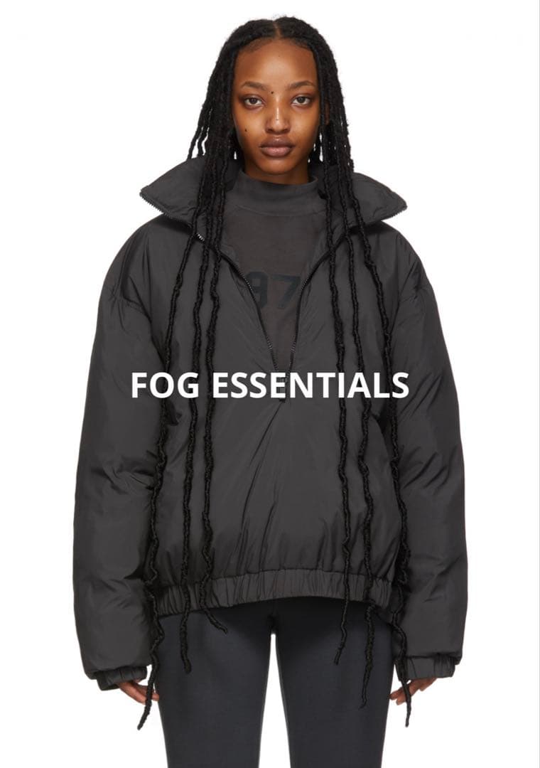 fog essentials 】half zip puffer jacket - メルカリ