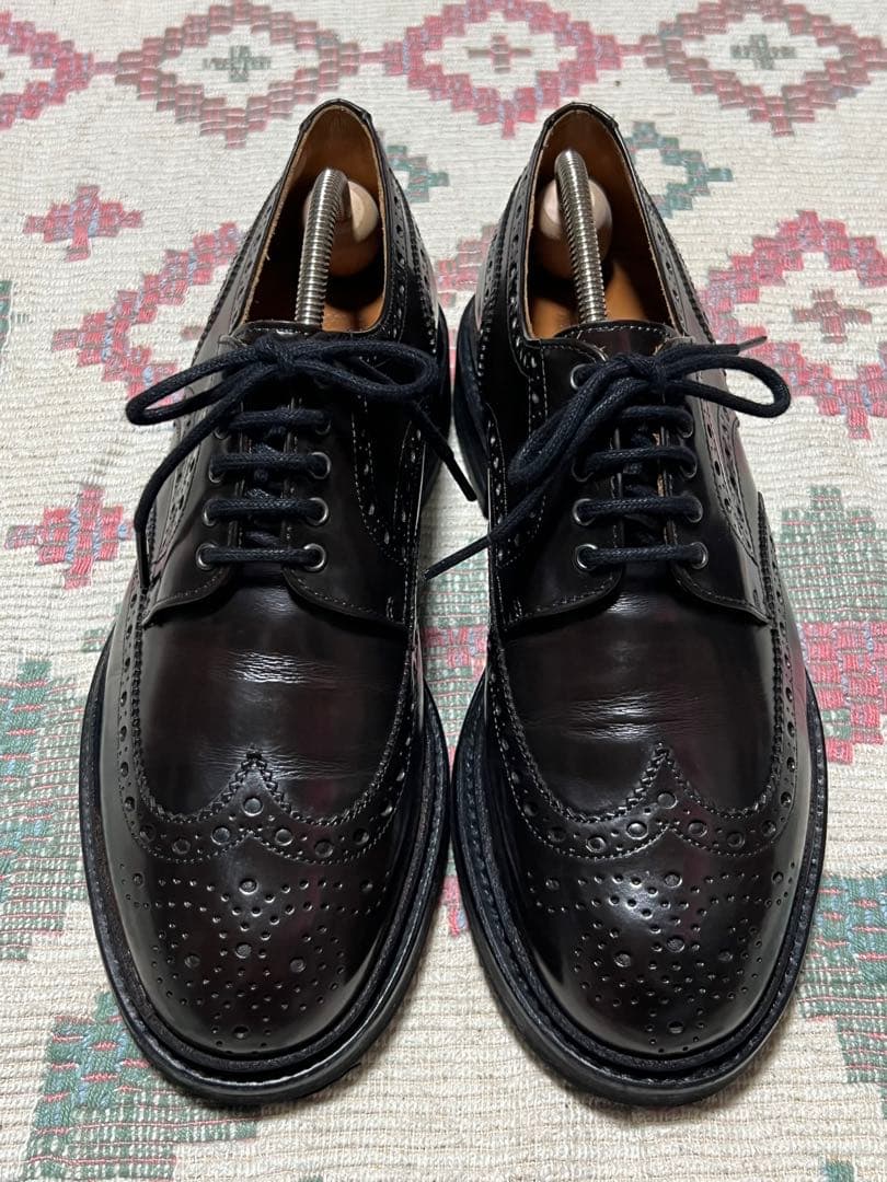 美品 BerwickウィングチップROISレザーシューズ7 バーウィックロイス