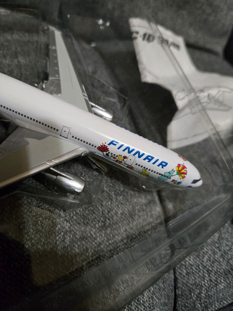 航空機 模型 FiNNAIR DC10-30 ムーミン Moomin塗装 - メルカリ